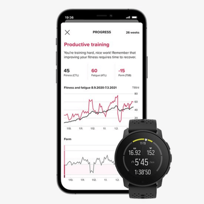 Suunto 9 - Peak Titanium | Trail Running & Endurance Watches | Further Faster Christchurch NZ #granite-blue