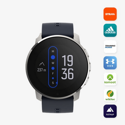 Suunto 9 - Peak Titanium | Trail Running & Endurance Watches | Further Faster Christchurch NZ #granite-blue