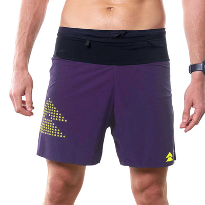 T8 Sherpa Shorts V2 - Mens | Trailrunning Shorts for Men NZ | Further Faster Christchurch #purple