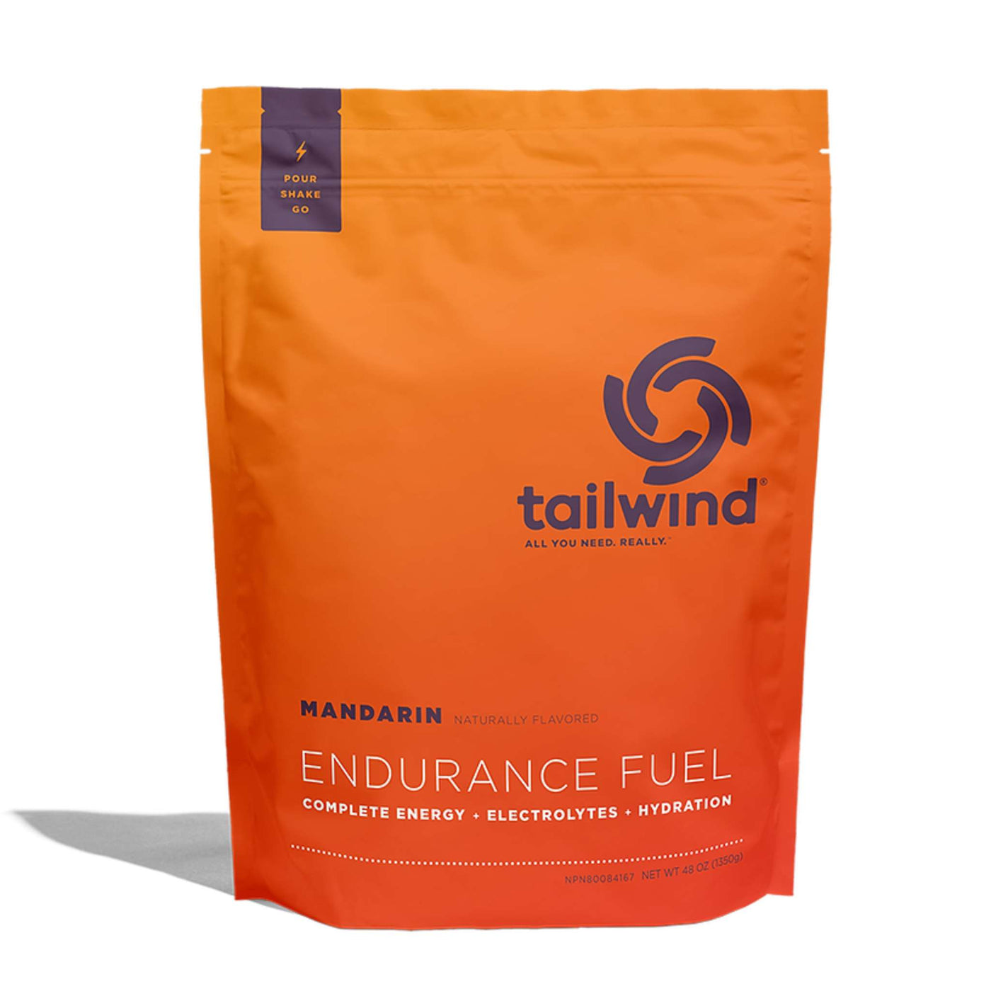Tailwind Nutrition Endurance Fuel - 50 Serve Pouch 1350g | Electrolytes NZ | Further Faster Christchurch NZ #mandarin