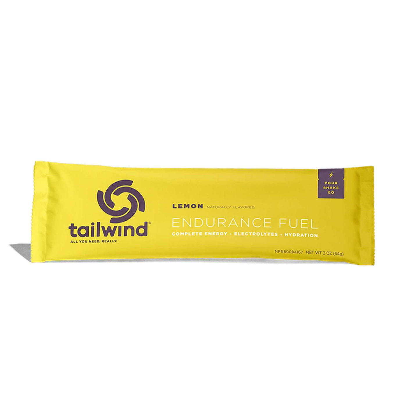 Tailwind Nutrition Endurance Fuel 54g | Tailwind NZ | Sports Nutrition & Electrolytes | Further Faster Christchurch NZ #lemon