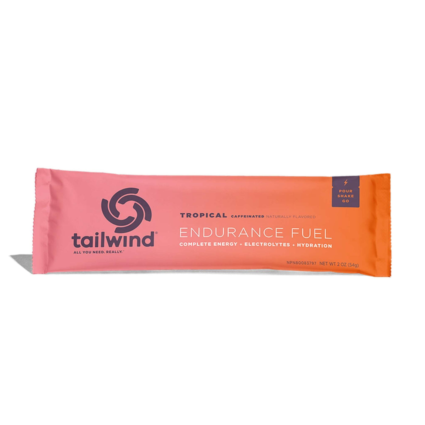Tailwind Nutrition Endurance Fuel 54g | Tailwind NZ | Sports Nutrition & Electrolytes | Further Faster Christchurch NZ #tropical