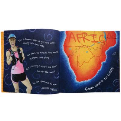The Girl Who Ran Across Africa Book by Emma Timmis