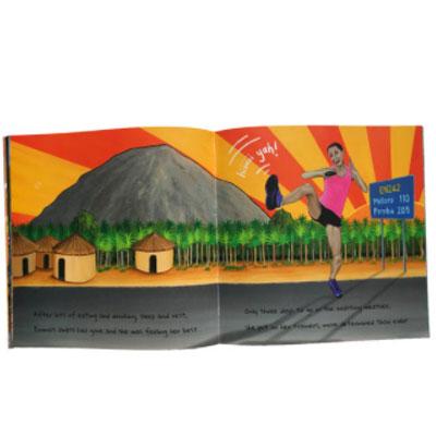 The Girl Who Ran Across Africa Book by Emma Timmis