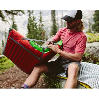 Therm-A-Rest Trekker Chair 25"| Lightweight Hiking Chair | Thermarest NZ | Further Faster Christchurch NZ #tomato