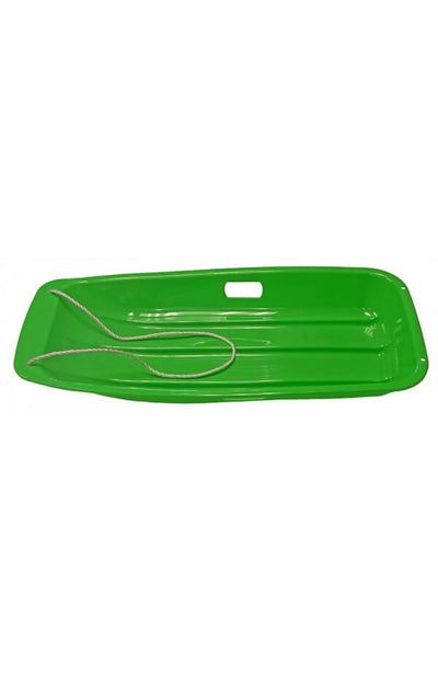 Toboggan Flexi Single | One Person Sledge, Sled and Toboggan NZ | Further Faster Christchurch NZ #green