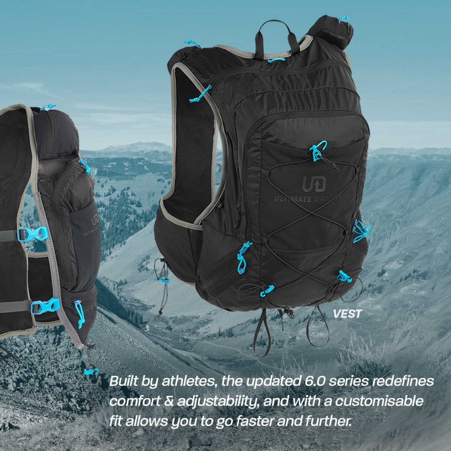 Ultimate Direction Adventure Vest 6.0  Men's Hydration Packs and Vests NZ  – Further Faster