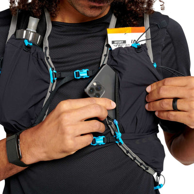 Ultimate Direction Race Vest 6.0 | Men's Hydration Packs and Vests NZ | Further Faster Christchurch NZ #onyx