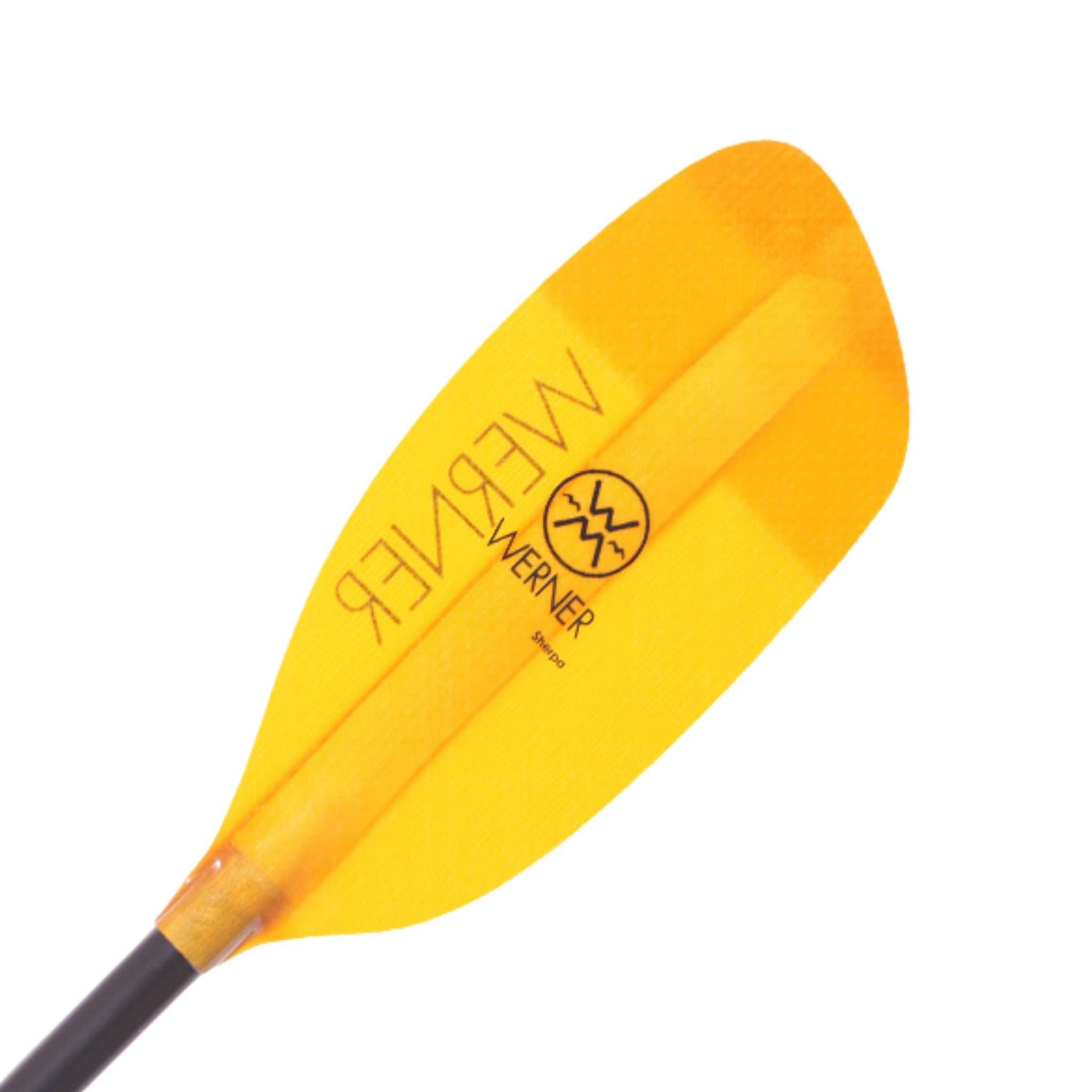 Werner Sherpa Paddle | Whitewater Kayaking Paddle | Further Faster Christchurch NZ #translucent-amber