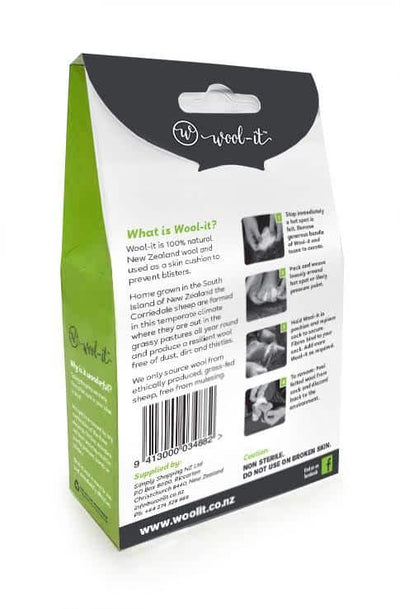 Wool It Boxed Pack 30g | Wool It NZ Natural Wool Blister Protection | Further Faster NZ
