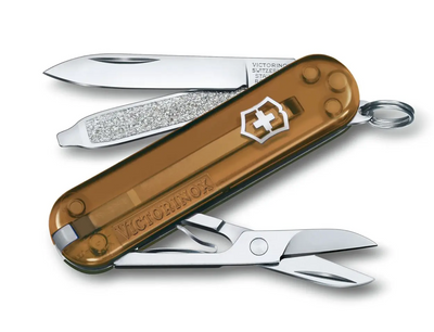 Victorinox Classic SD Transparent Swiss Army Knife NZ | Pocket Knives NZ | Further Faster Christchurch NZ #chocolate-fudge