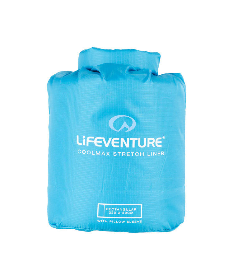 Lifeventure Coolmax Liner - Rectangular Shape | Sleeping Bag Liner NZ