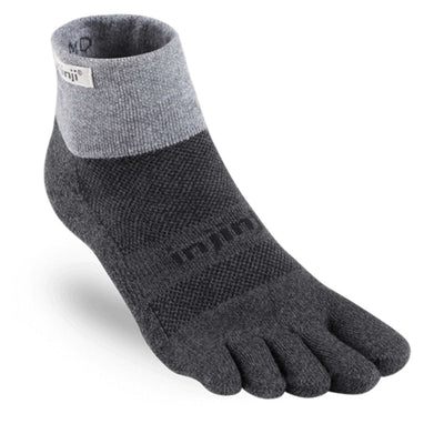 Injinji Trail 2.0 Midweight Mini Crew | Toe Socks NZ | Hiking Socks NZ | Injinji NZ | Further Faster Christchurch NZ #granite