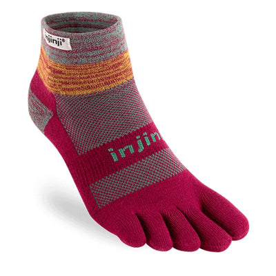 Injinji Trail 2.0 Midweight Mini Crew | Toe Socks NZ | Hiking Socks NZ | Injinji NZ | Further Faster Christchurch NZ #jewel