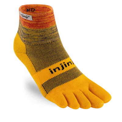 Injinji Trail 2.0 Midweight Mini Crew | Toe Socks NZ | Hiking Socks NZ | Injinji NZ | Further Faster Christchurch NZ #marigold-II