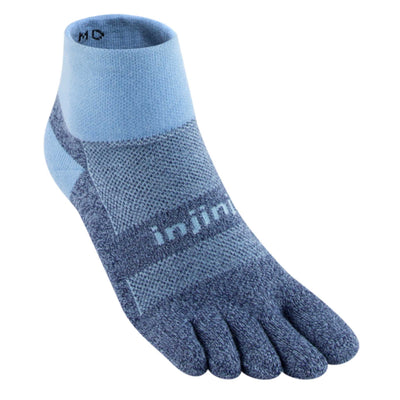 Injinji Trail 2.0 Midweight Mini Crew | Toe Socks NZ | Hiking Socks NZ | Injinji NZ | Further Faster Christchurch NZ #powder-blue
