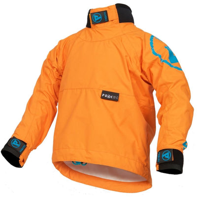 Peak UK Pro Kidz Long Jacket | Kids Kayaking Splash Top | NZ #Orange