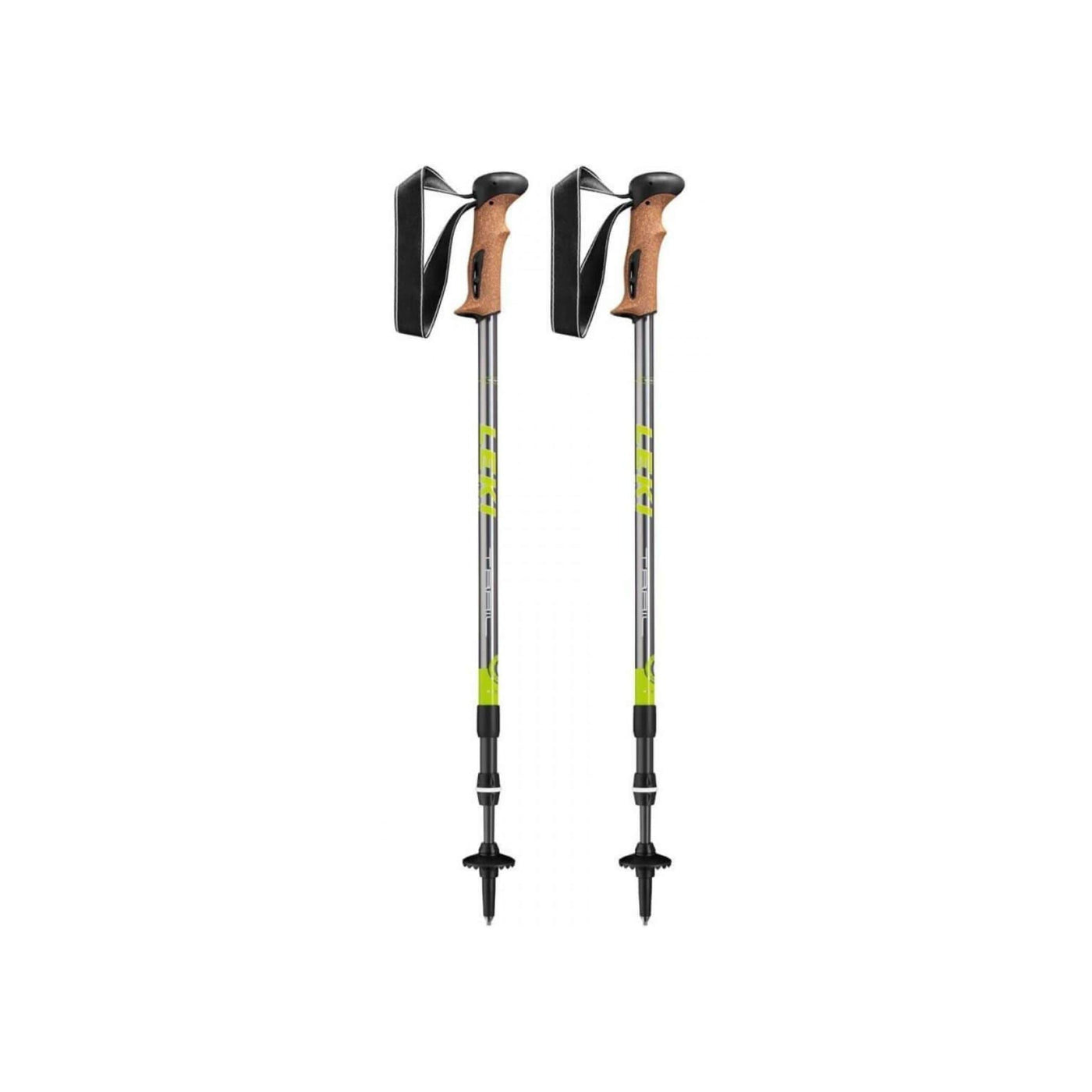 Leki Trail Antishock Walking & Tramping Poles NZ | Further Faster Christchurch NZ | #grey-yellow