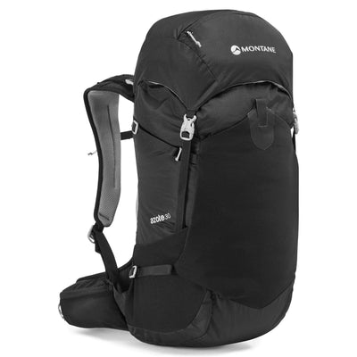 Montane Azote 30 Womens | Lightweight Day and Overnight Pack NZ | Montane NZ | Further Faster, Christchurch NZ #black