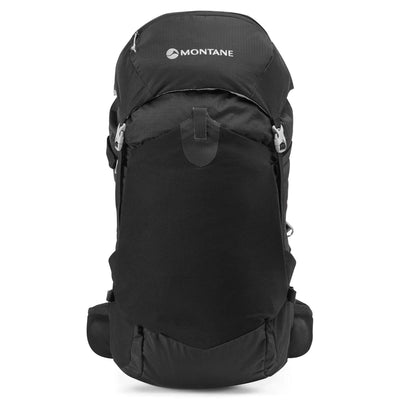 Montane Azote 30 Womens | Lightweight Day and Overnight Pack NZ | Montane NZ | Further Faster, Christchurch NZ #black