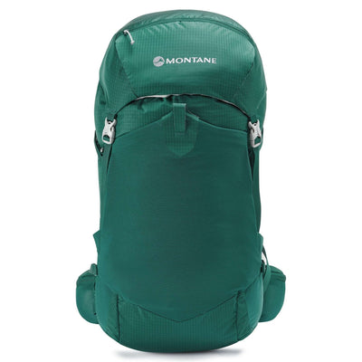 Montane Azote 30 Womens | Lightweight Day and Overnight Pack NZ | Montane NZ | Further Faster, Christchurch NZ #wakeame-green