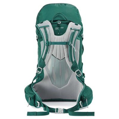 Montane Azote 30 Womens | Lightweight Day and Overnight Pack NZ | Montane NZ | Further Faster, Christchurch NZ #wakeame-green