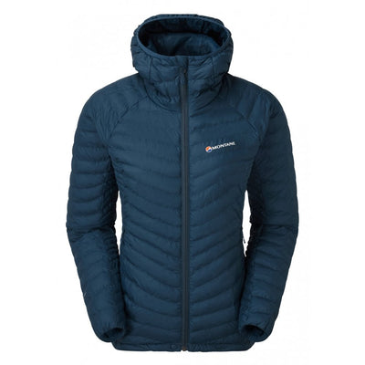 Montane Women's Phoenix Jacket | Womens PrimaLoft Jacket NZ |  Montane NZ | Further Faster NZ #narwhal-blue