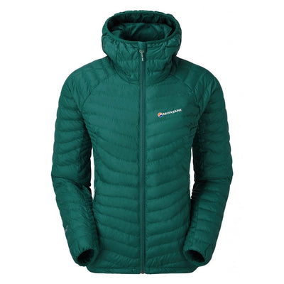 Montane Women's Phoenix Jacket | Womens PrimaLoft Jacket NZ |  Montane NZ | Further Faster NZ #wakame-green
