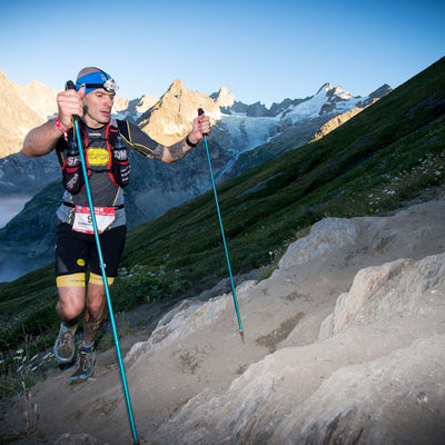 Mountain King Sky Runner Pole | Carbon Running and Hiking Poles | Further Faster Christchurch NZ