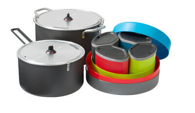 MSR Flex 4 System Cook Set | 4 Person Cook System | MSR NZ | Further Faster NZ