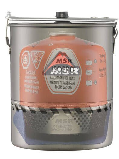 MSR Reactor 1.7L Stove System | Fast Boil Windproof 2-Person Stove System NZ | Further Faster NZ