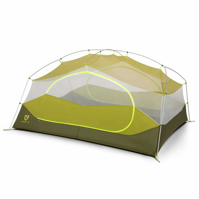 Nemo Aurora 2 Person Tent and Footprint NZ | 3 Season Spacious & Lightweight Tent | Further Faster Christchurch NZ #green-nemo