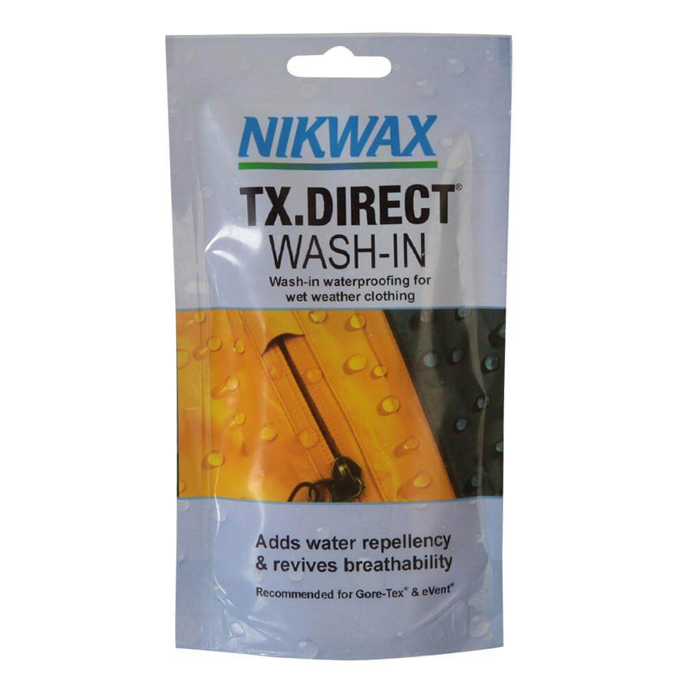 Nikwax TX Direct Wash-In 100ml Pouch | Wash-In Waterproofing NZ