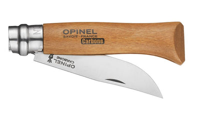 Opinel 8VRN Carbon Camping and Hunting Knife | Shop NZ