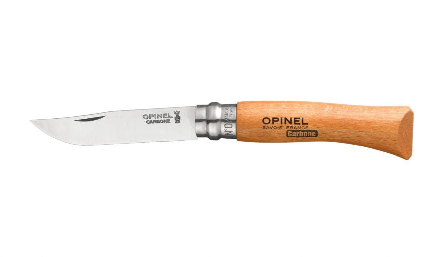 Opinel 7VRN Carbon | Essential Camping Knife | NZ