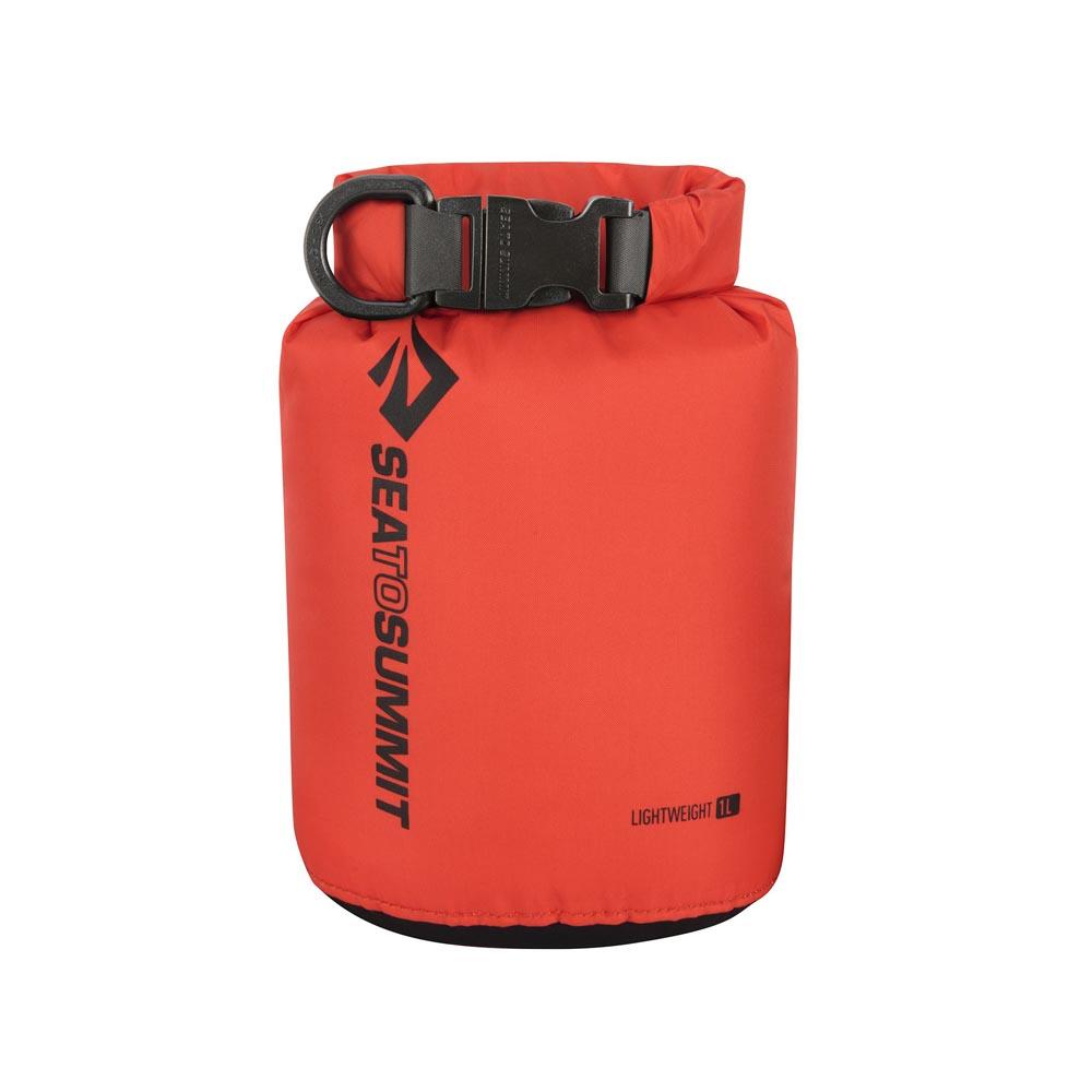 Sea to Summit Lightweight 70D Dry Sack 1L NZ | Dry Sacks & Pack Liners | Further Faster NZ #sts-red