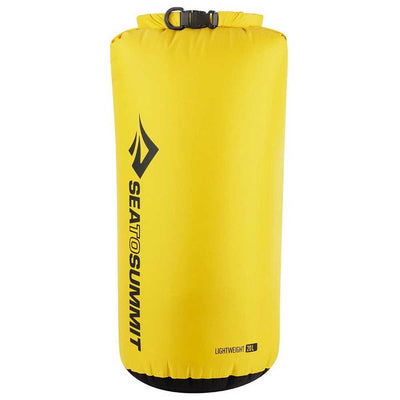 Sea to Summit Lightweight 70D Dry Sack 20L NZ | Dry Sacks & Pack Liners | Further Faster NZ #sts-yellow