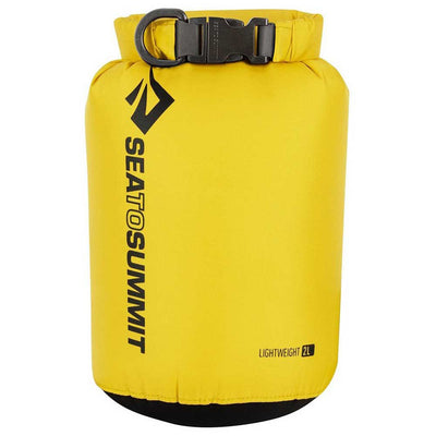 Sea to Summit Lightweight 70D Dry Sack 2L NZ | Dry Sacks & Pack Liners | Further Faster NZ #sts-yellow