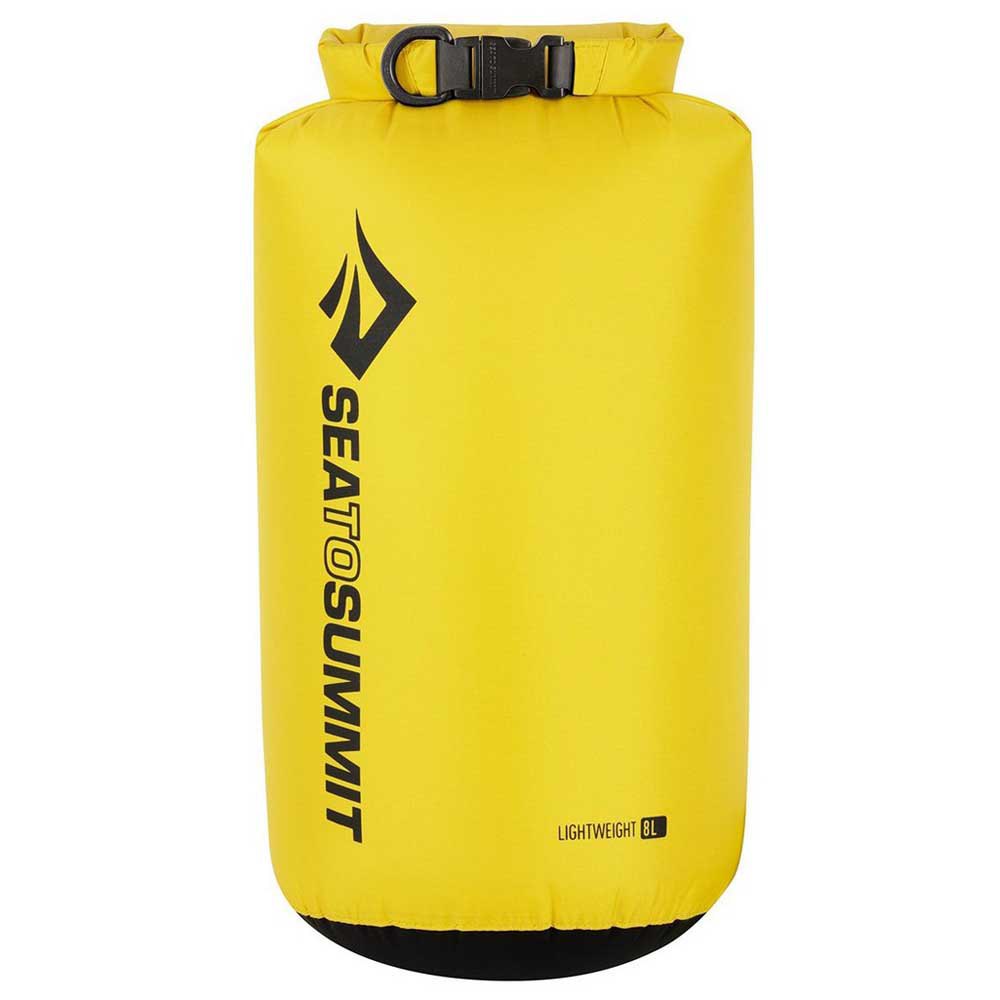 Sea to Summit Lightweight 70D Dry Sack 8L NZ | Dry Sacks & Pack Liners | Further Faster NZ #sts-yellow